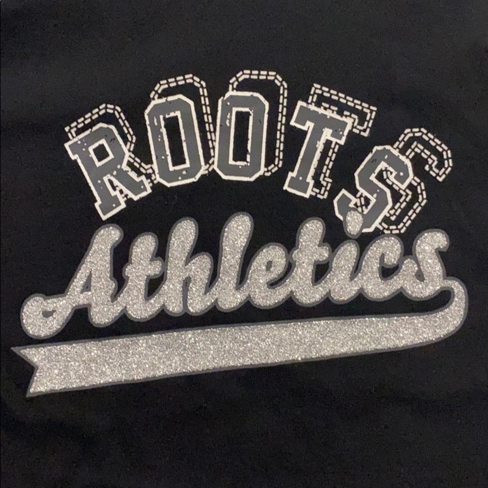 🛍3/$35🛍 Roots T-shirt with Glitter Writing - Picture 2 of 4